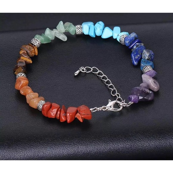 7 Chakra Women Healing Bracelet - Picture 5 of 6